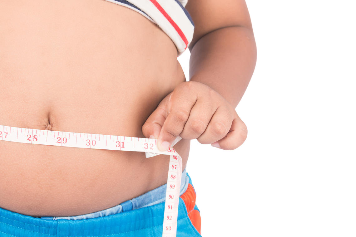 Being overweight in childhood tends to persist into teenage years, then into adulthood.