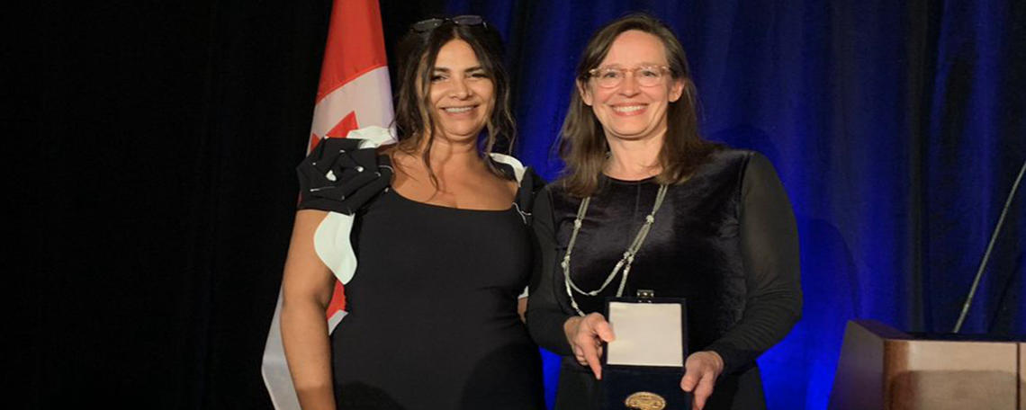 Jennifer Koshn won the 2020 Ramon John Hnatyshyn award