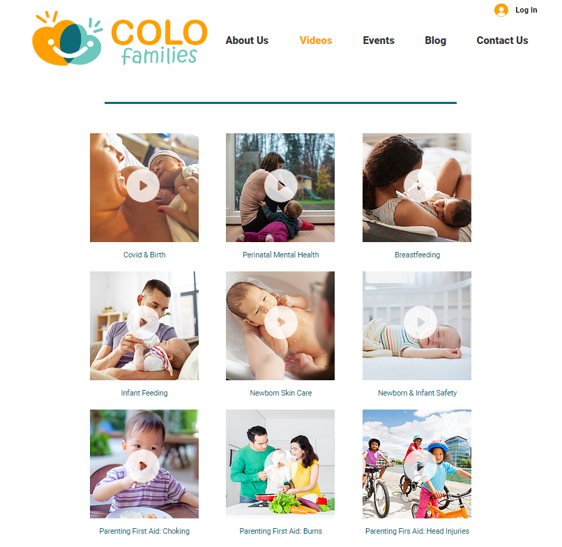 COLO Families Website