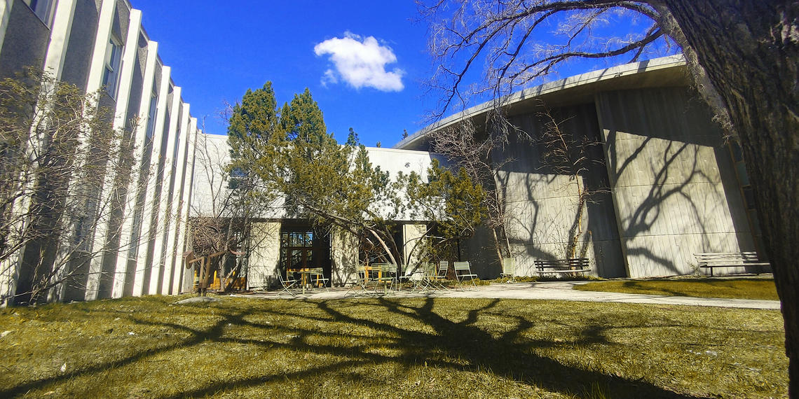 University Theatre south courtyard