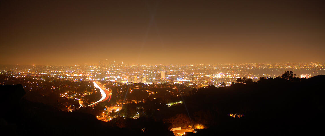 Los Angeles at night