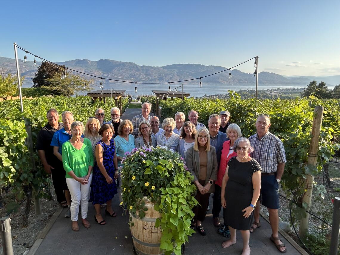 The Class of 1983 at their 40th anniversary in Kelowna