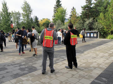 Emergency warden volunteers