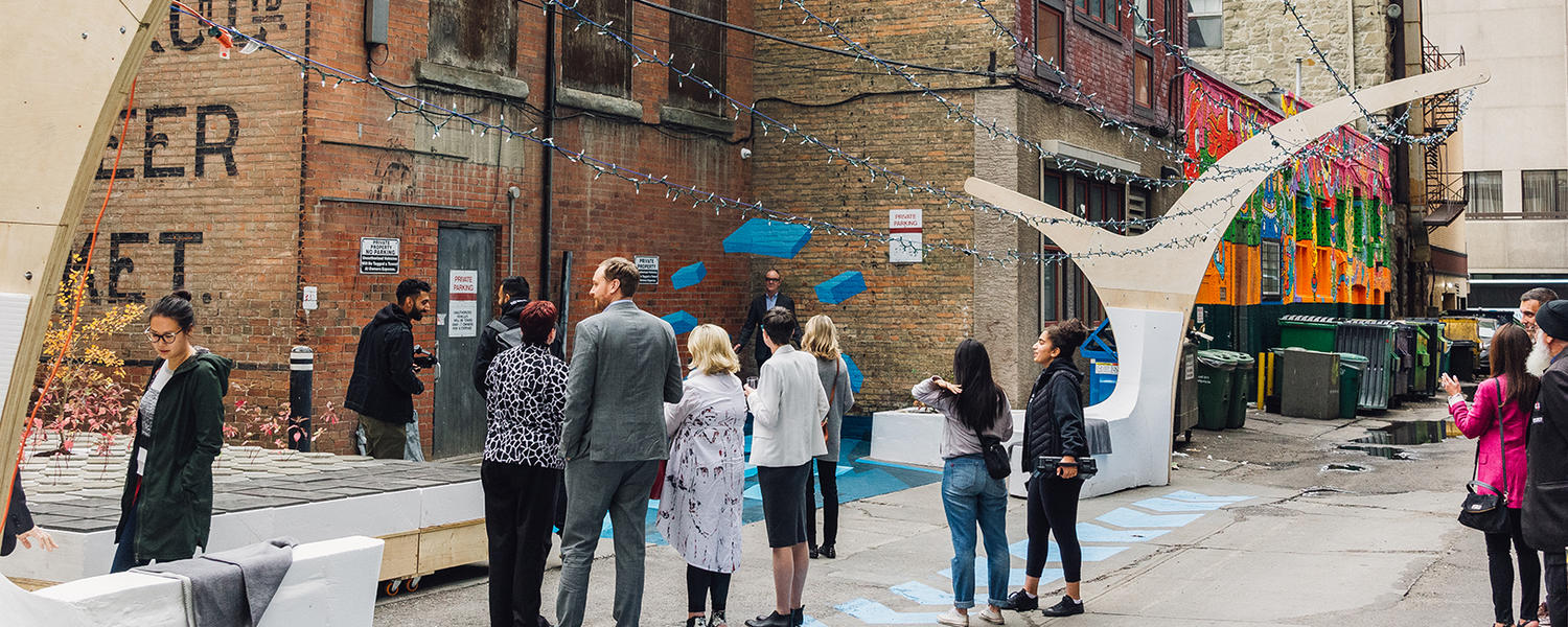 Green Alley Project launch - image courtesy of Anchor