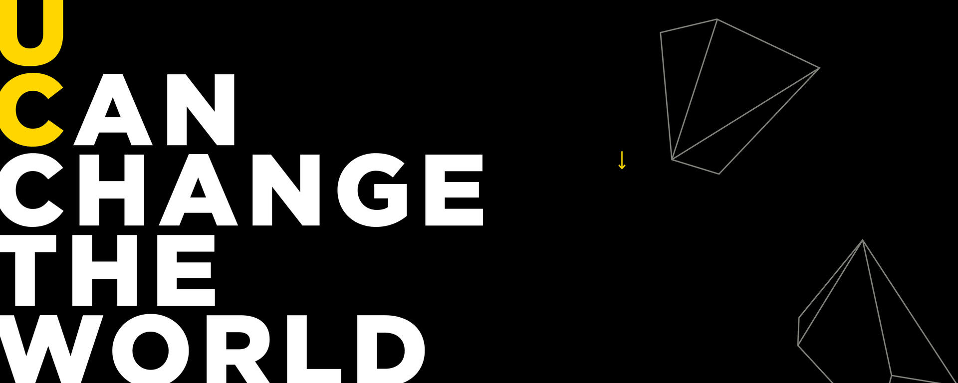 U Can Change The World Banner