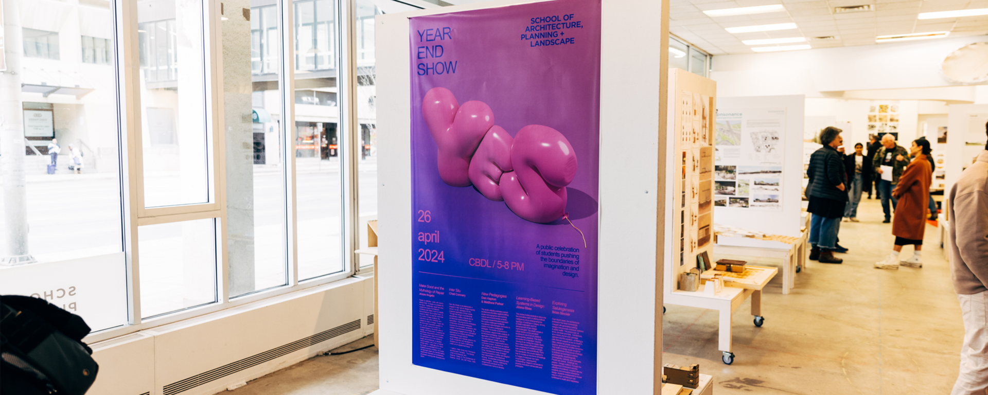 YES 2025 display sign 