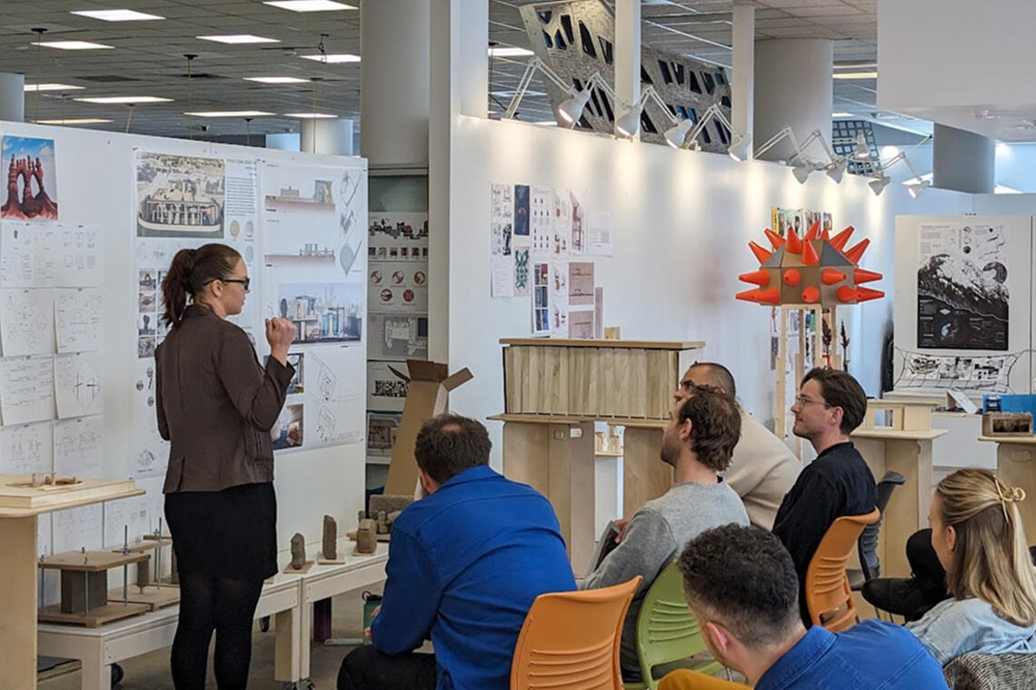 Design studio in progress at SAPL