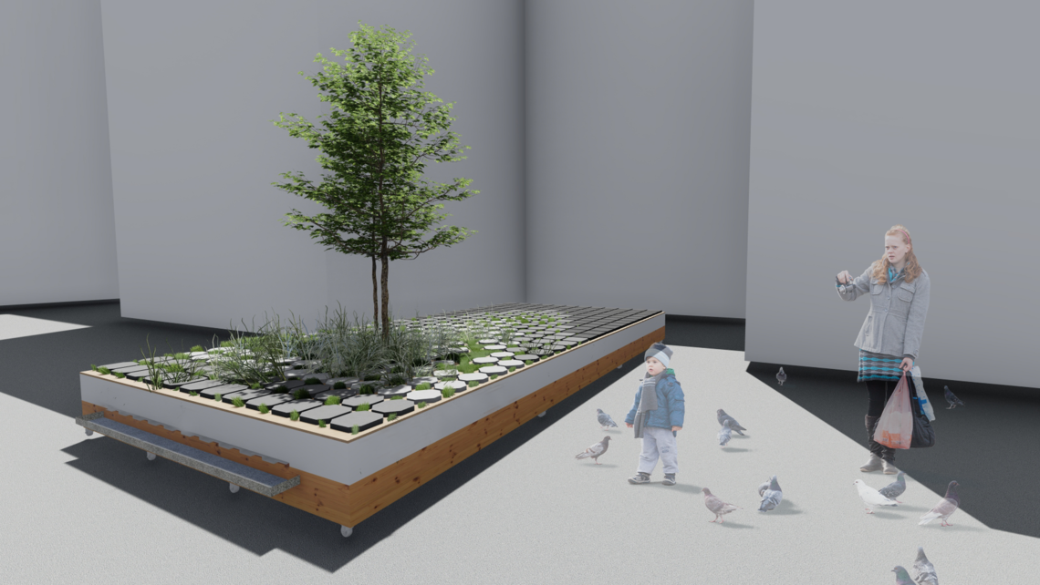 Green infrastructure render