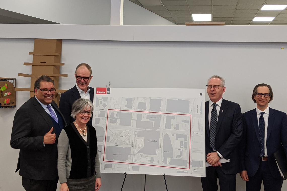 9-block media event, March 2020