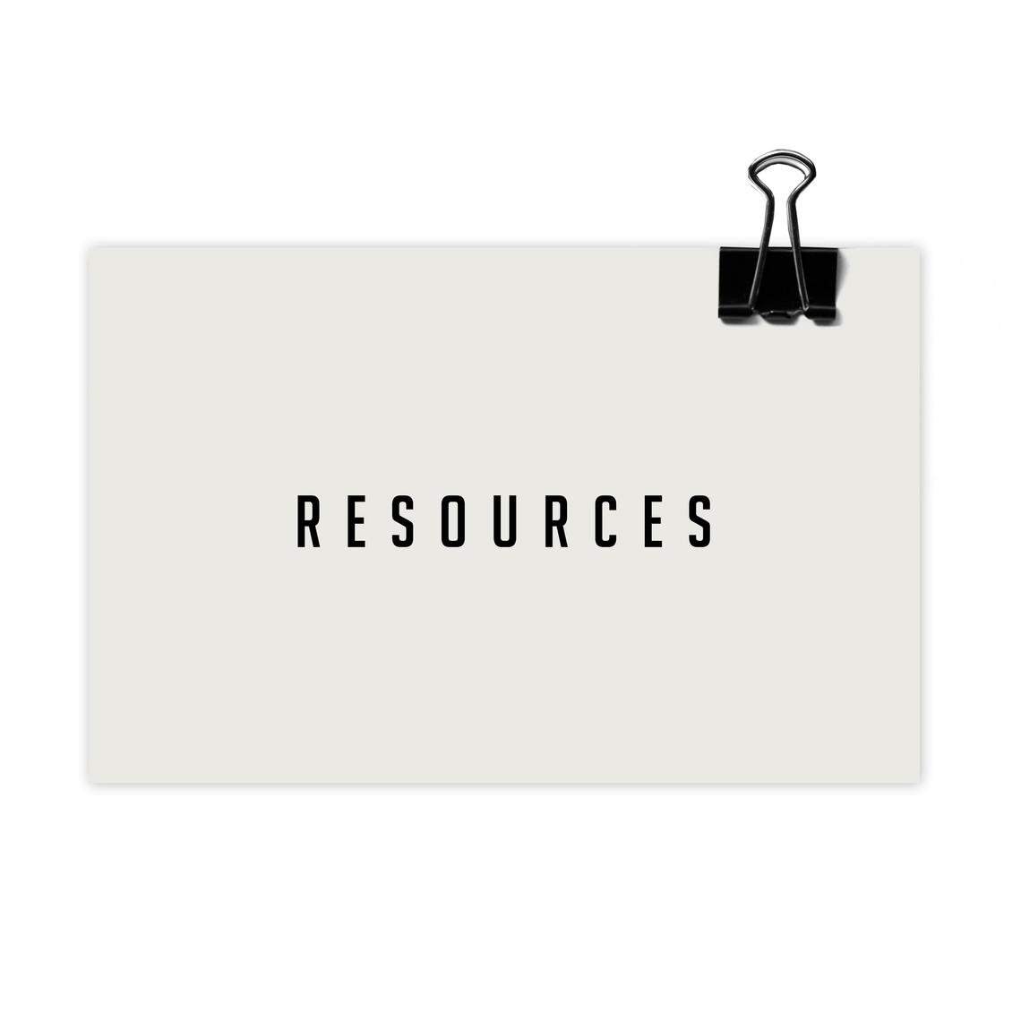 resources