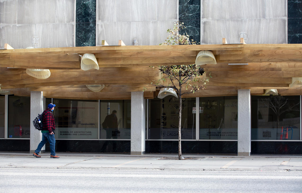 9 block canopy.  
