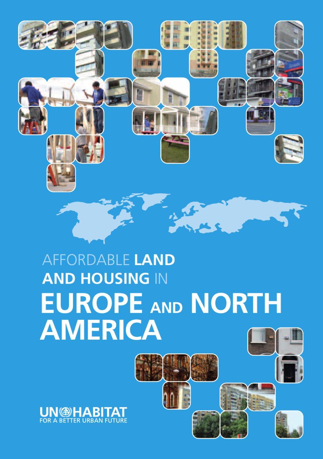 Affordable Land and Housing in Europe and North America