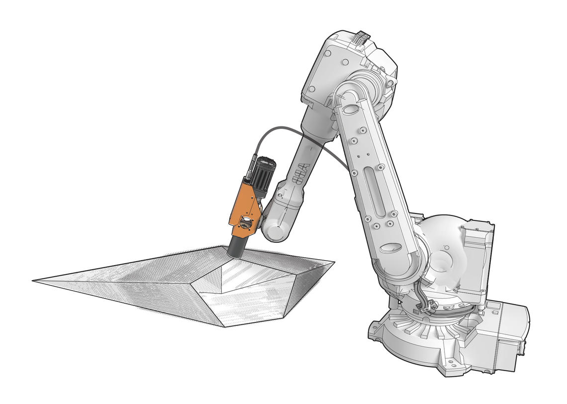 Robotic 3D printing