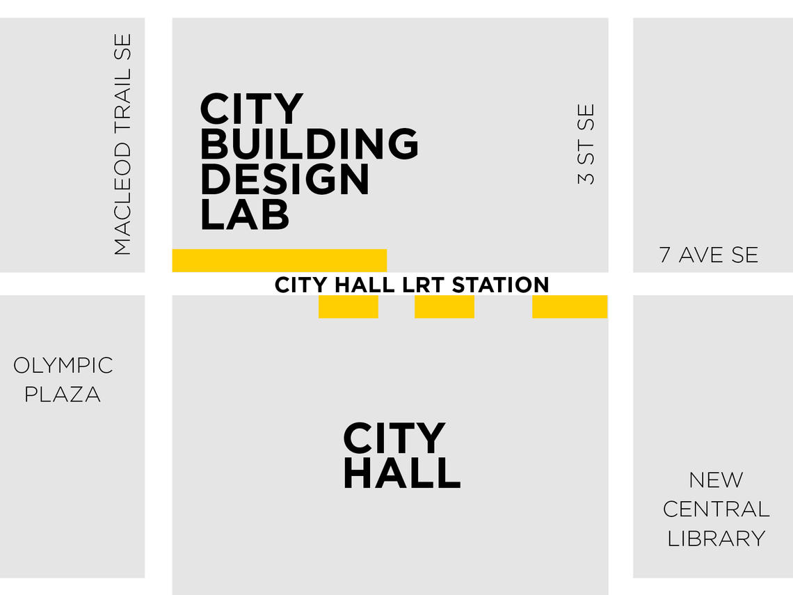 CBDLab X CITY HALL gallery map