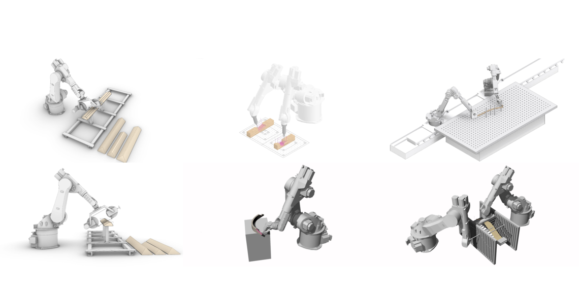 Robotic Manufacture Explorations