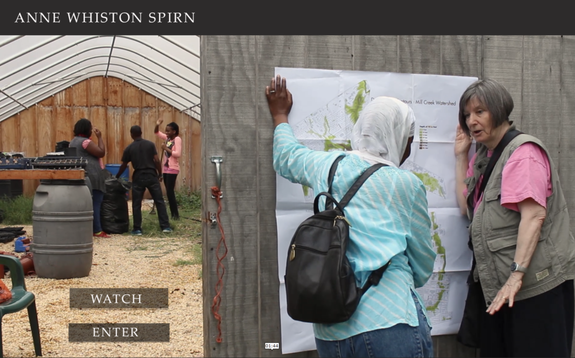 Anne Whiston Spirn, MIT Urban Planning