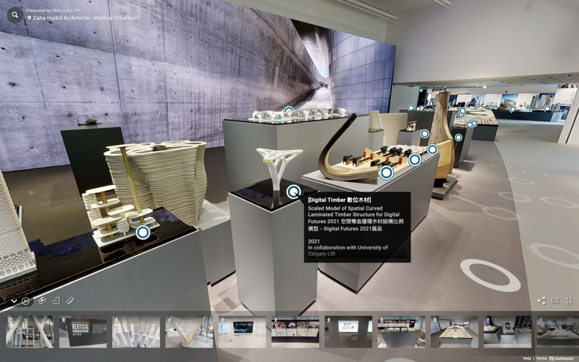 SAPL LID and Zaha Hadid Architects exhibition, Hong Kong