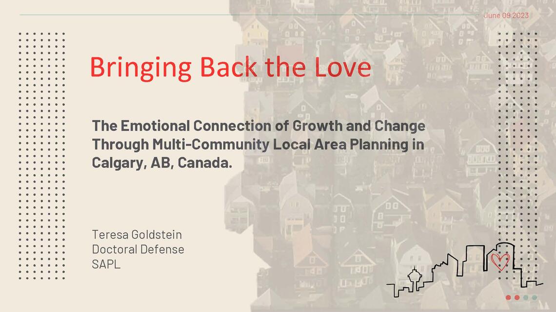 Bringing Back The Love Presentation Slide