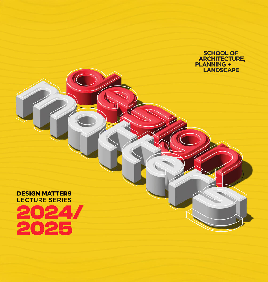 Design Matters 2024-2025 poster