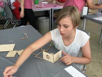 Building laser cut bird houses