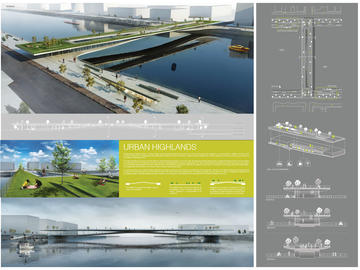 Hybrid Infrastructure_ Dublin Docklands Pedestrian Bridge Competition