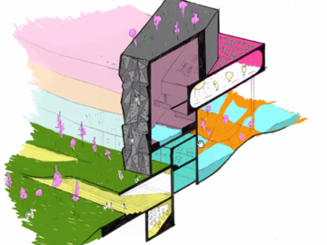 SAPL architecture students led by Dustin Couzens from MODA architecture firm worked with the High Level Line Society to imagine design possibilities for a proposed 4.3 km active transportation corridor in Edmonton. 