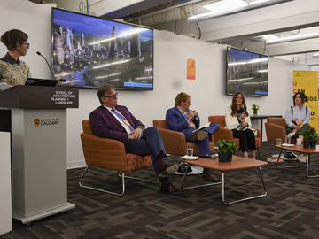 Panel discussion moderated by Natalie Robertson