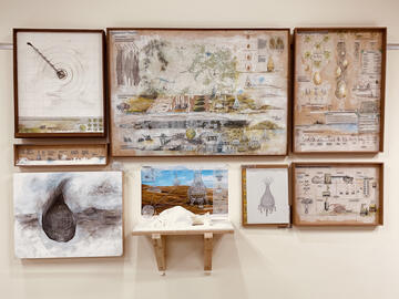 Work by student Erin Schwab, LAND 700 - Regional Landscape Systems Studio. Recipient of the CSLA 2024 Student Award of Excellence, Studio Project Category