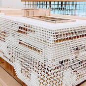 Collaborative Exchange, Model | Eric Wong | Master of Architecture